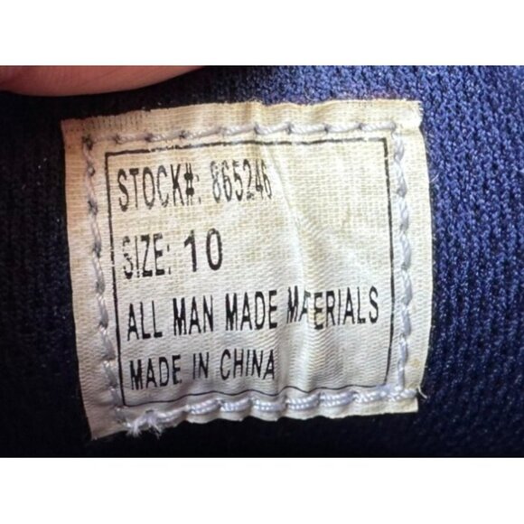 RIMROCKA Brand Metallic Blue Silver Men's Casual Sneakers Size 10 - Picture 10 of 13